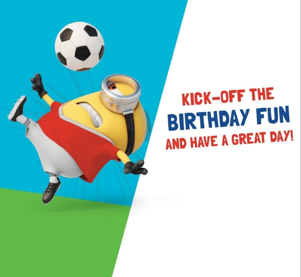 image 1 of Despicable Me Minions 'Super Son' Birthday Card