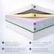 image 5 of Visco Therapy Kids Memory Foam Mattress 15cm - Bunk & Trundle Bed, Removable Cover, UK Made | White | White | Not provided | 1