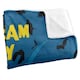 image 2 of Batman Gotham City Hero Blanket - Multicoloured - One Size