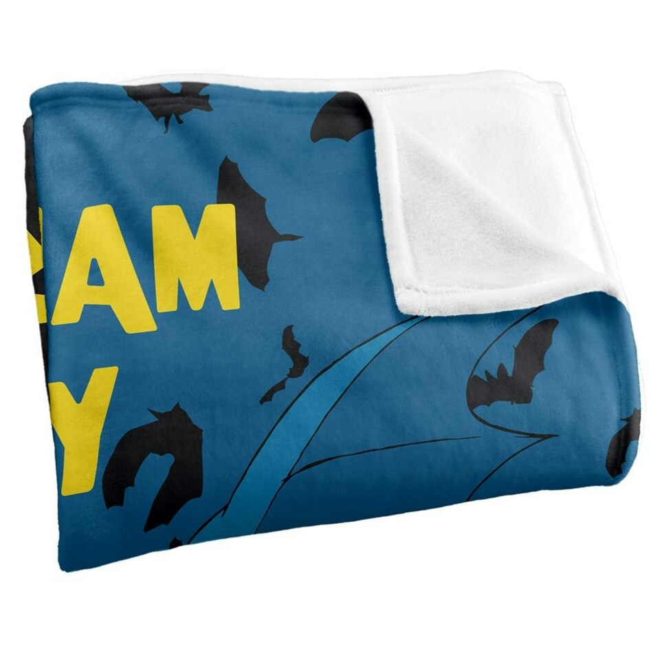 image 1 of Batman Gotham City Hero Blanket - Multicoloured - One Size