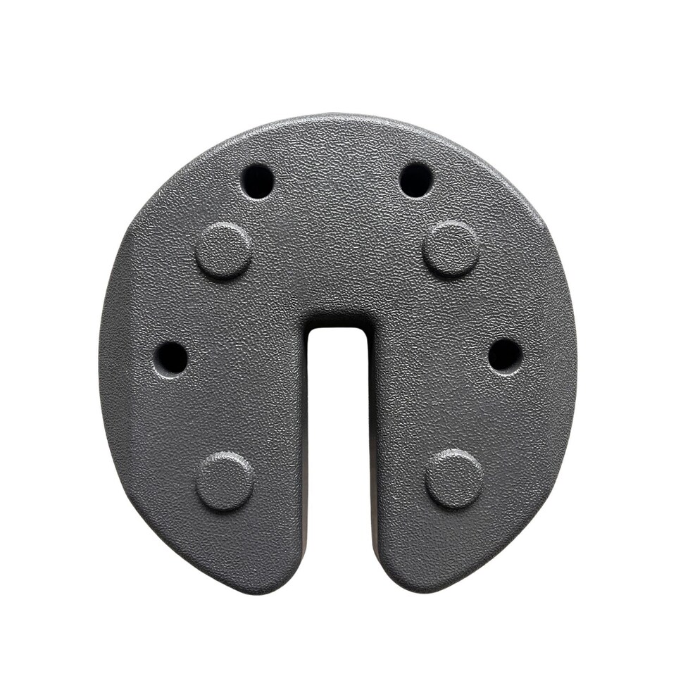 image 1 of Gazebo Anchor Weight Set of 4 Black Rounded PE Material Waterproof