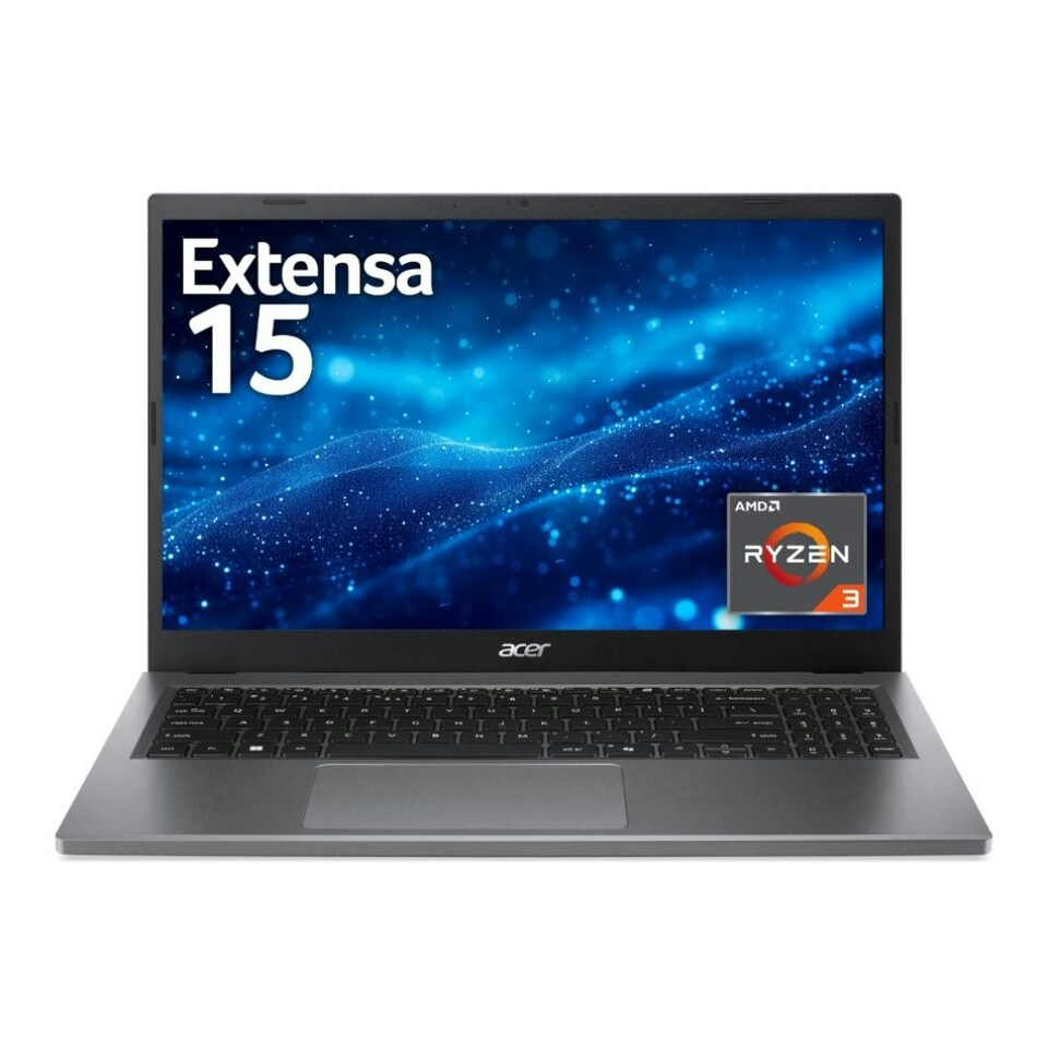 Acer Extensa 15 EX215-24 AMD Ryzen 3 7320U 8GB RAM 256GB SSD 15.6" Windows 11 Pro Education Laptop - Grey - NX.EJ4EK.007