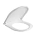 image 5 of Premium CORNER OPEN BACK SQUARE Toilet Set (Saturn) - Cistern - Soft Close Seat - Includes Chrome Flush Button