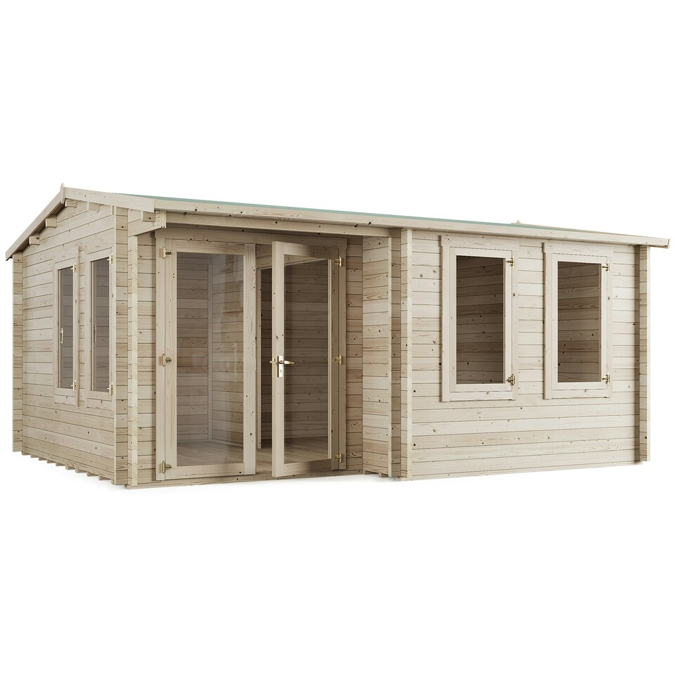 image 1 of Store More Welbeck Reverse Apex Garden Office - 5.0m x 4.0m