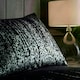 image 2 of Portfolio Home Marseilles Printed Velvet Metallic Duvet Cover Set With Pillow Cases | Multi | Not provided