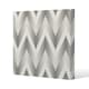 image 1 of Geometric Zig Zag (Canvas Print) 114 x 114 x 4cm