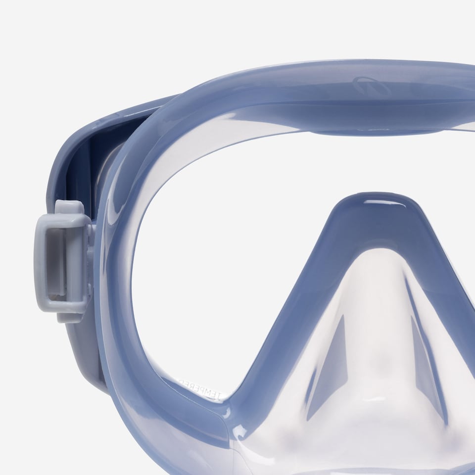 image 1 of Decathlon Anti-Fog Diving Mask 100 With Silicone Strap