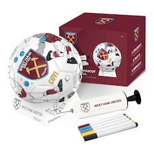West Ham United FC Colour In Mini Football Set - Multicoloured - 2