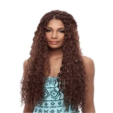 Janet Collection Janet Syn Paula Braid And Pony Multi | M1B/27 | One Size