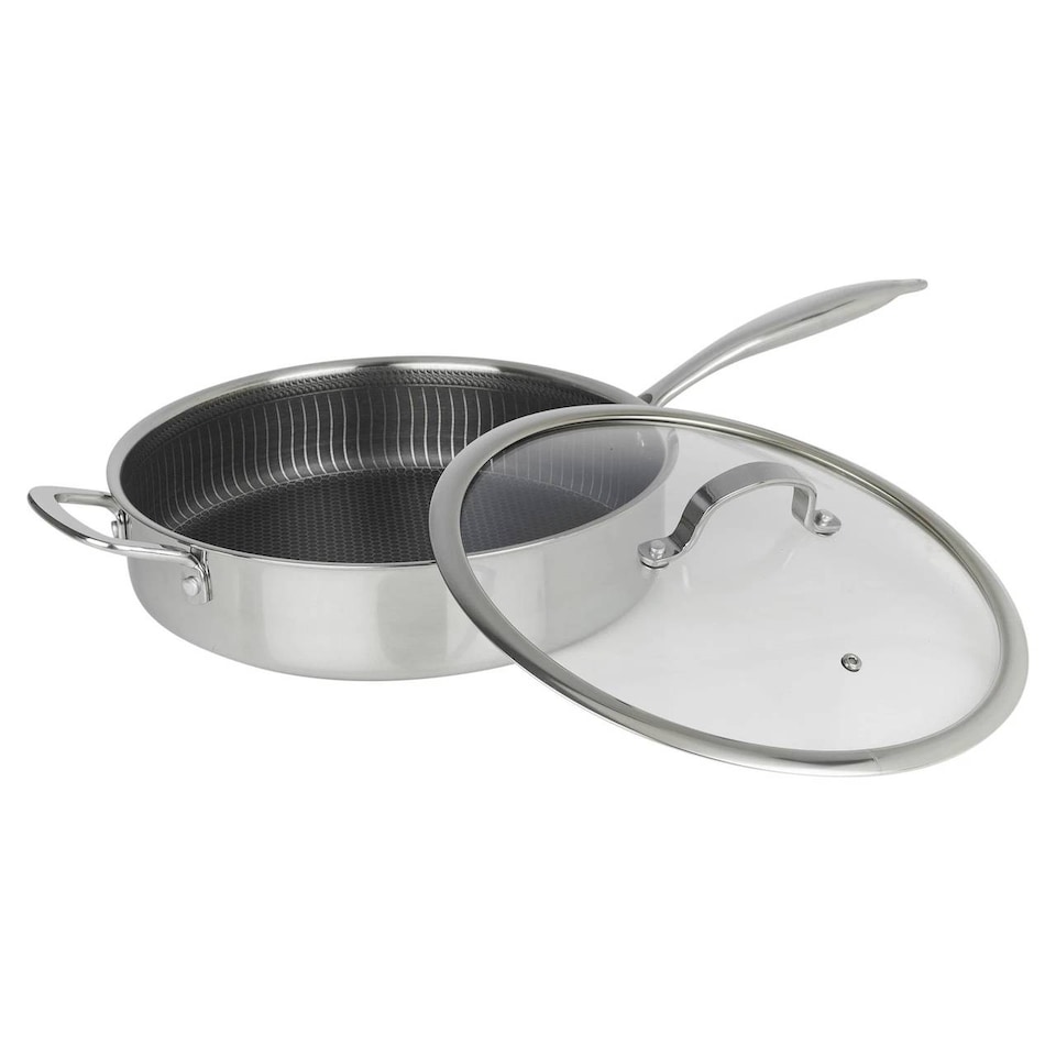 image 1 of 7 Piece Stainless Steel Non Stick Induction Cookware Set
