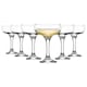 image 1 of Rink Drink Champagne Saucers - 200ml - Clear - Pack of 6