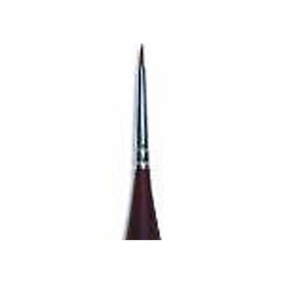 0/10 Synthetic round brush with brown tip - SINGLE PACK - Italeri A52281 N/A