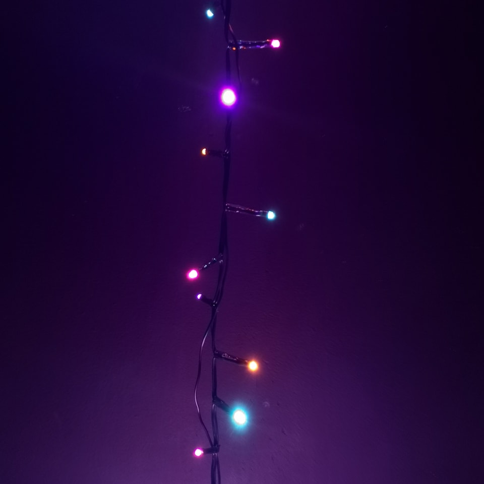 image 1 of 3000 LED 75m Premier TreeBrights Indoor Outdoor Christmas Multi Function Mains Operated String Lights with Timer in in Rainbow