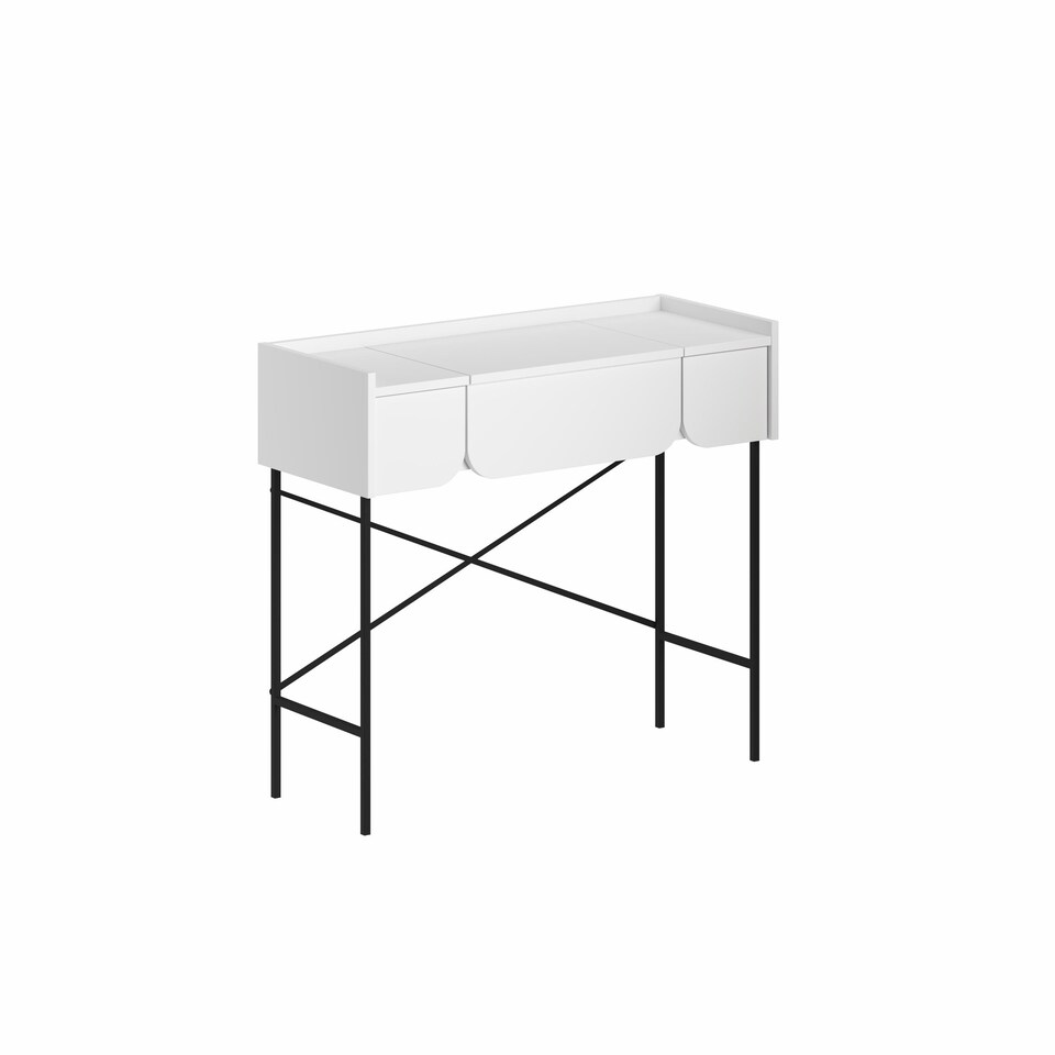 Decortie Terra Dressing Table 100x48x90cm White