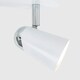 image 2 of ValueLights Hardy Spotlight Gloss White Spotlight and GU10 Spotlight LED 5W Warm White 3000K Bulb White