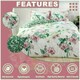 image 5 of Delsie Floral Printed Duvet Cover Set Reversible Polycotton Beddings Multi | Double