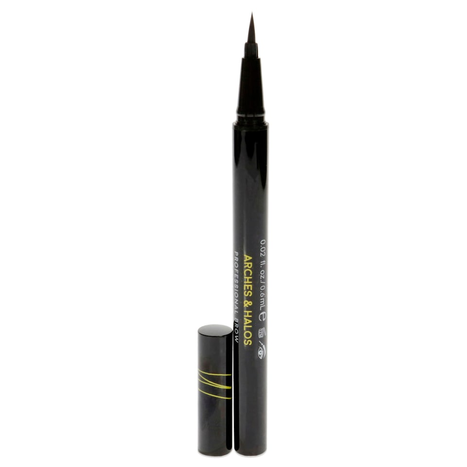 image 1 of Fine Bristle Tip Pen - Neutral Brown by Arches and Halos for Women - 0.02 oz Eyebrow Pen