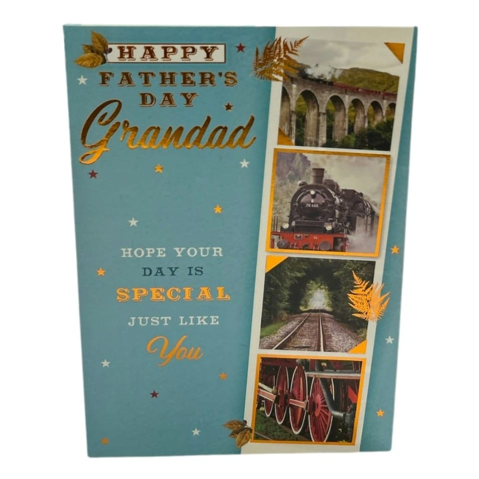 image 1 of For Grandad Vintage Style Photographic Design Father's Day Card