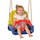 image 1 of Outsunny Swing Seat for Toddler, 3 in 1 Baby Swing with Seat Belt, Adjustable Ropes for Indoor, Outdoor, Playground, Garden, Seat Only, Dark Blue | Blue | Blue