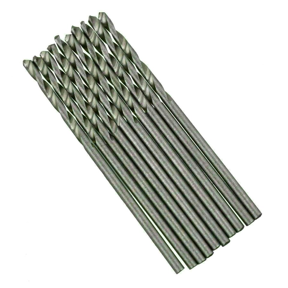 image 1 of HSS Twist Spiral Drill Bits 1.5mm Drills Series 10pk TE422