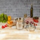 image 4 of Allround Plus 3pc saucepan set with draining lids Silver