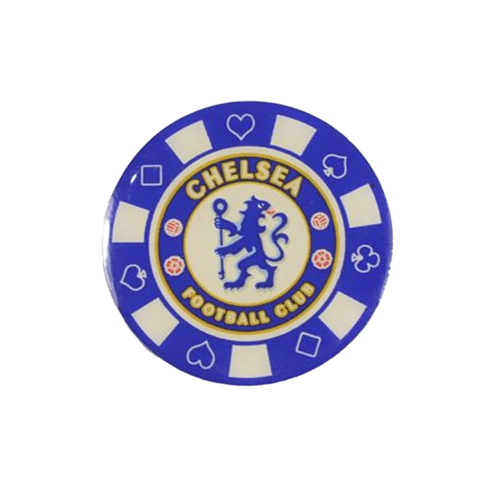 Chelsea FC Poker Chip Badge Blue Blue/White 1