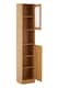 image 4 of Portland Tall Oak Veneer Cabinet | Cream
