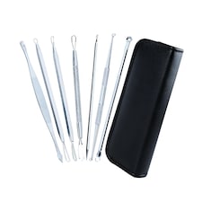 Blackhead Remover Set, Pimple Extractor Tool with Case Comedone - 7pcs