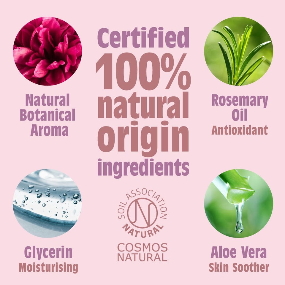 image 1 of Peony Blossom Natural Deodorant Spray 100ML