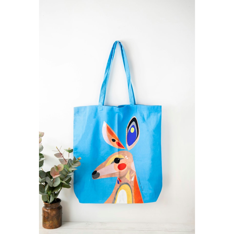 image 1 of Maxwell & Williams Tote Bag Kangaroo Cotton 42x41cm