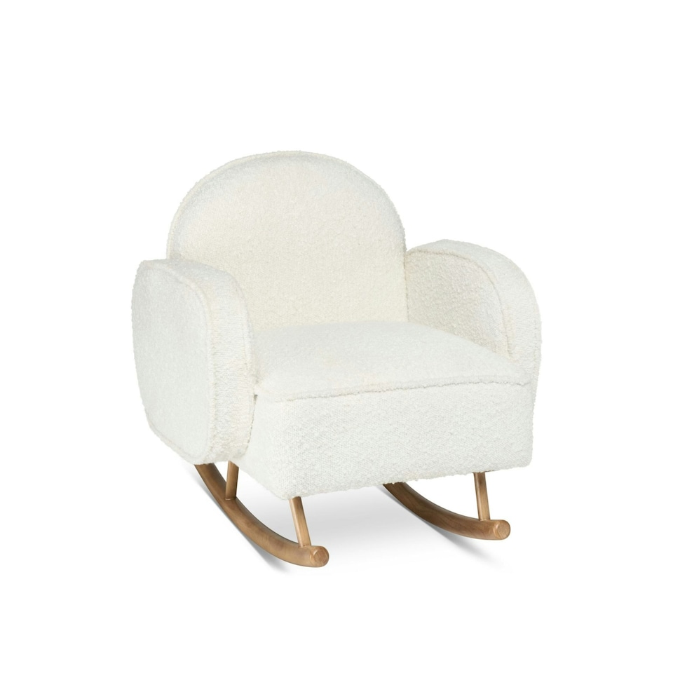 image 1 of Tutti Bambini Micah Mini Me Children's Rocking Chair - Fresh Cream Cream