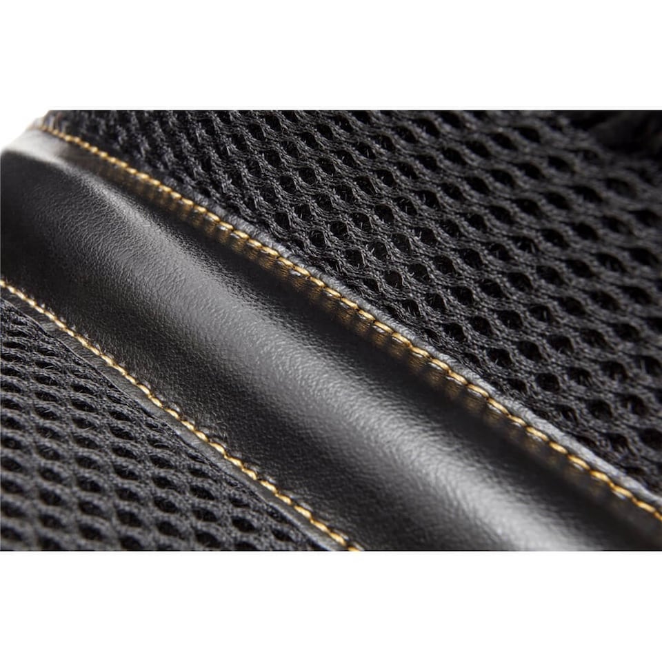 image 1 of Reebok Boxing Gloves - Black/Gold Leather, 12oz (Tetra Impact System) | Black | GOLD | 12oz