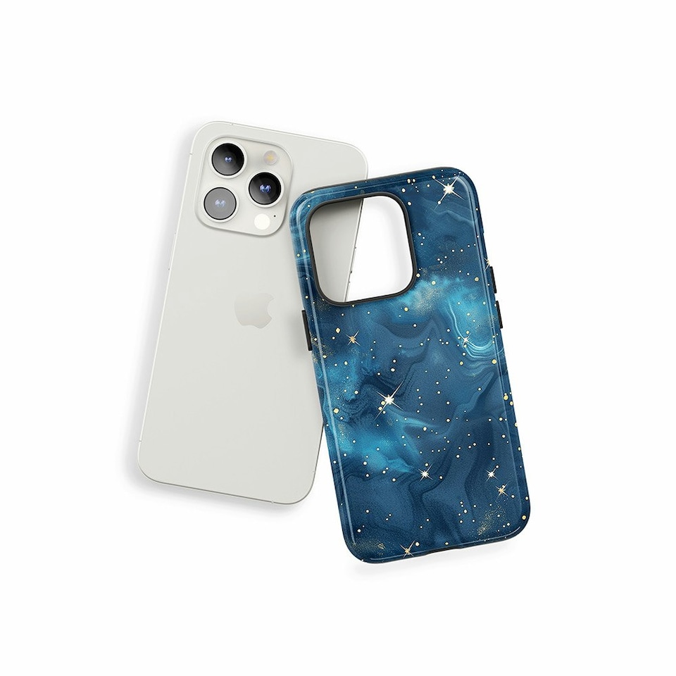 image 1 of Starry Night Phone Case | Blue | Galaxy S25 Plus
Slim | Galaxy S25 Plus
Slim