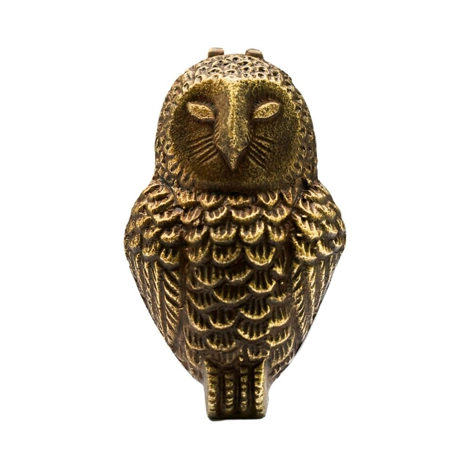 image 1 of Cast Iron Owl Door Knocker