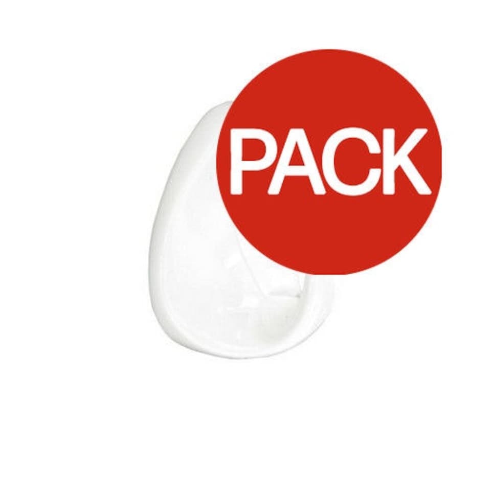 Securit Oval Hook (Pack of 2) - White - One Size