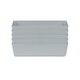 image 5 of Wham Studio 5 x 2L Rectangular Plastic Storage Baskets Ice White White