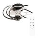 image 1 of ValueLights Infinity Black Swirl Integrated LED Ceiling Fan & Remote