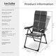 image 6 of Camping Chair Muritz - folding, lightweight, 7 position backrest, weather resistant | Grey | anthracite | One Size | 6
