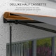 image 6 of Outsunny 3.5 x 2.5m Electric Retractable Awning, Aluminium Frame, Dark Grey 