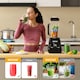 image 7 of Spector 2L Commercial Blender Mixer Food Processor | Black | Black
