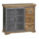 image 3 of Dunphy Industrial Large Sideboard Grey