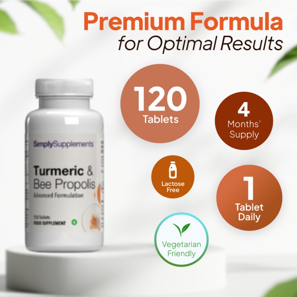 image 1 of Turmeric & Honey - 120 Tablets