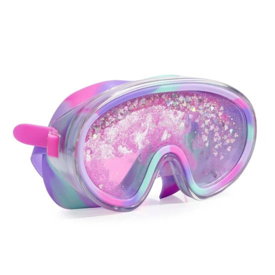 image 1 of Bling2O Sandy Toes Purple Beach Life Junior Swim Mask