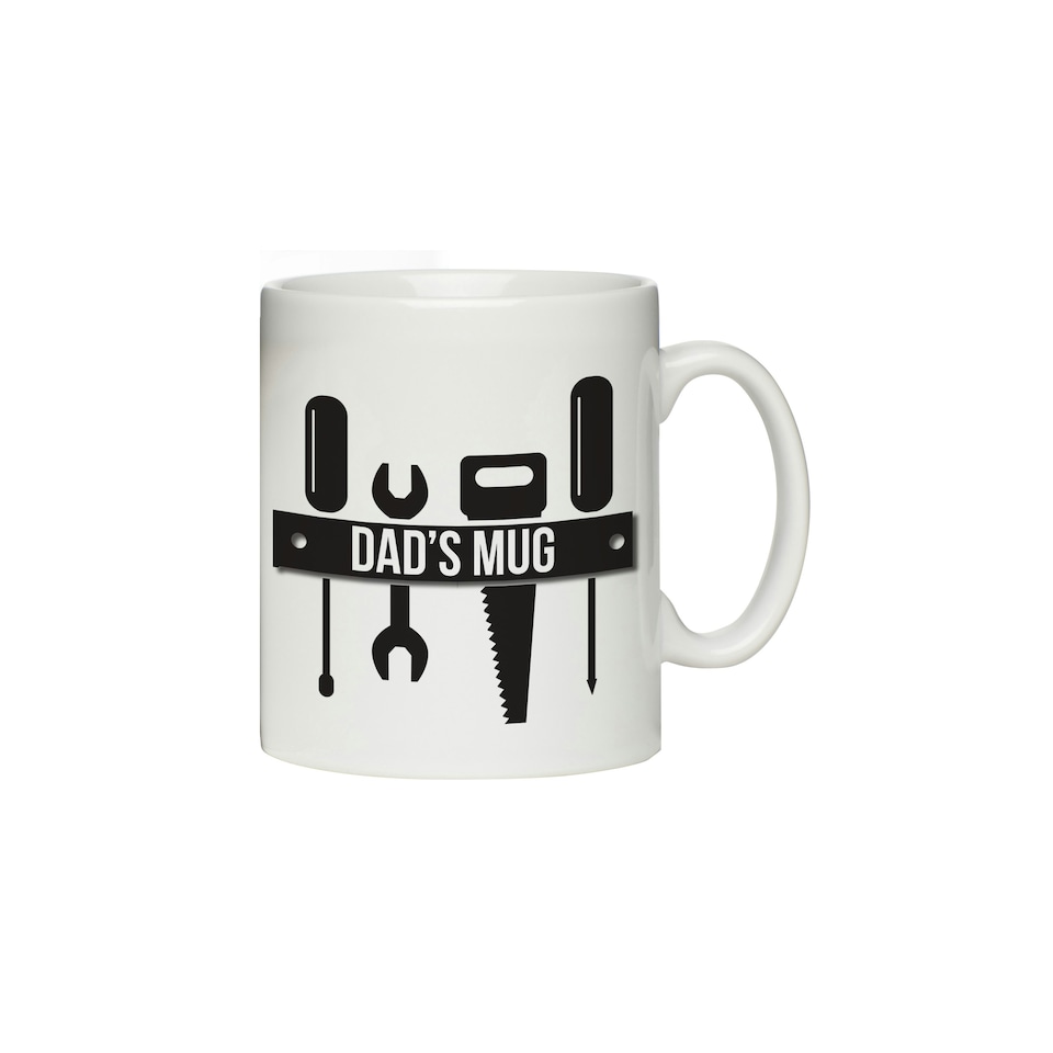 image 1 of Personalised Tool Bench Mug White