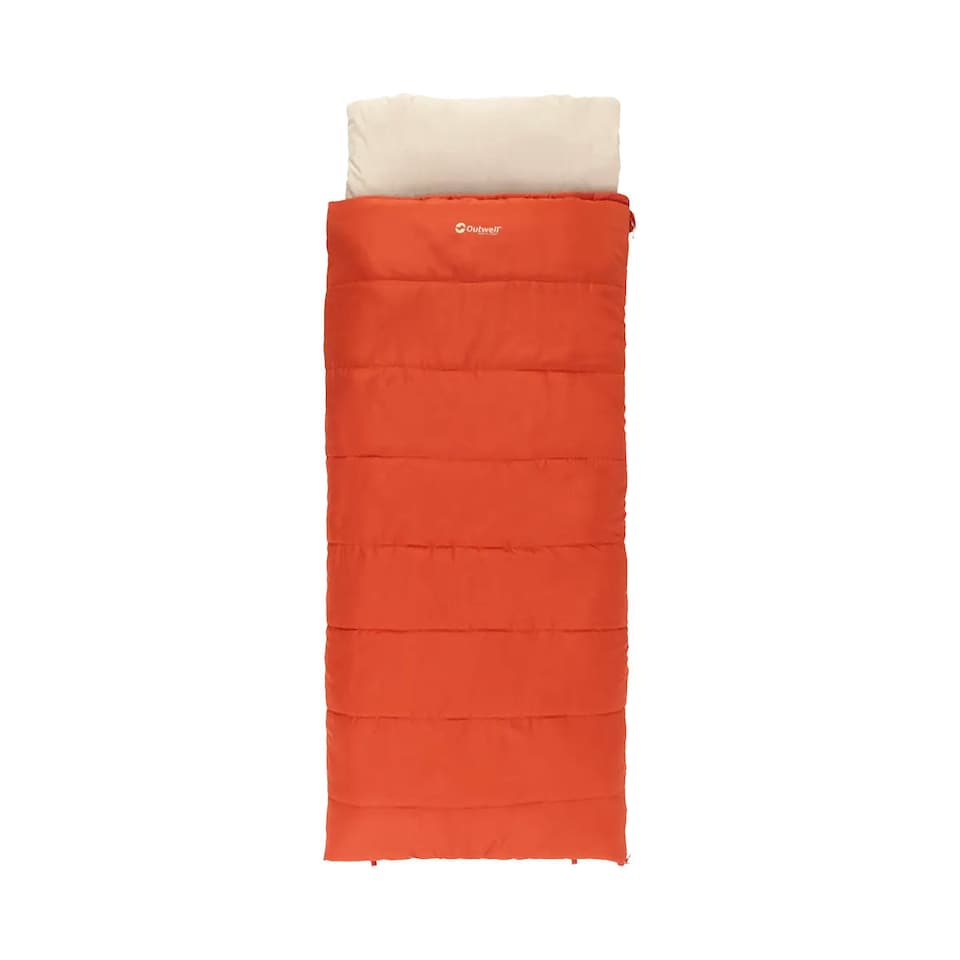 Outwell Contour Lux Sleeping Bag - Red