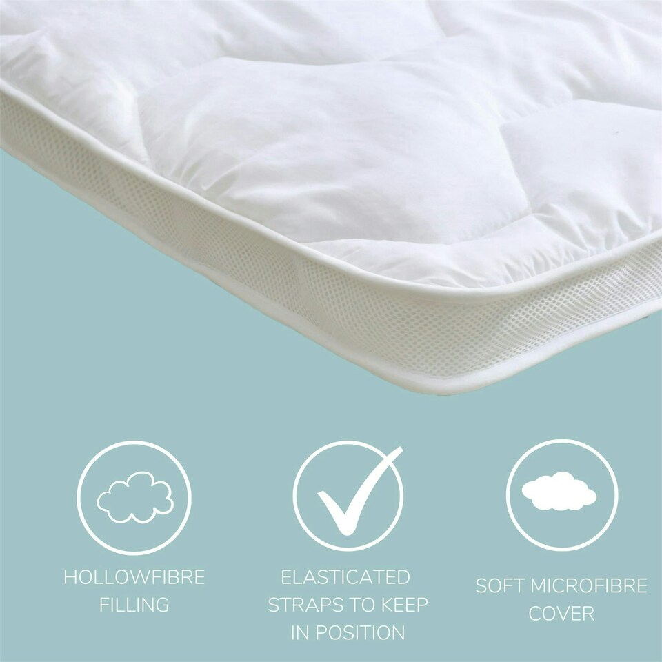 image 1 of Air Flow Mattress Topper Double