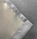 image 5 of Enhanced Living Vogue Grey Silver 66 x 54 inch (168x137cm) Eyelet Thermal Noise reducing Dim Out Curtains (PAIR)