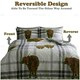 image 3 of Hector The Highland Duvet Cover Set Reversible Polycotton Beddings Multi | Double