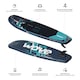 image 4 of Wave Surf 3.0 Inflatable Paddle Board (SUP), 8'6", Navy