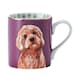 image 1 of Mikasa Cockapoo Straight-Sided Porcelain Mug, 280ml | Purple